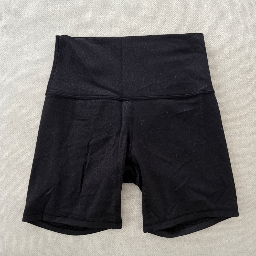 lululemon athletica Black Bike Shorts